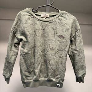 Rabbit + Bear organic 2 piece dinosaur set